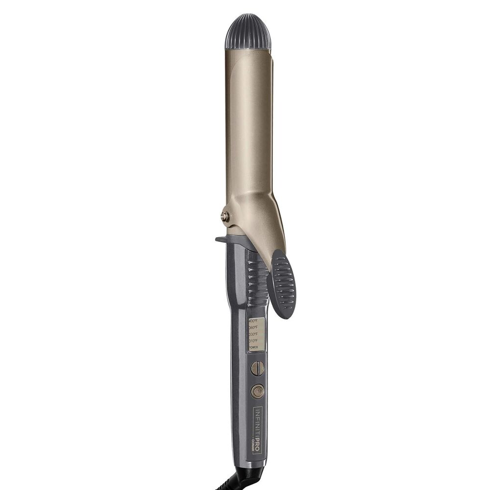 INFINITIPRO BY CONAIR Tourmaline 1 1/4-Inch Ceramic Curling Iron for Loose Curls - Picture 2 of 9